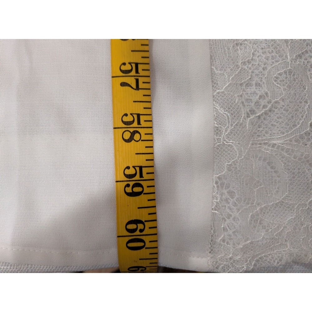 NWT Size M Express Lace Deep V Maxi Dress Romper Boho Euro Summer Beach Wedding - Picture 5 of 10